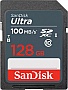 ����� ������ SanDisk 128GB SDXC class 10 UHS-1 (SDSDUNR-128G-GN3IN)
