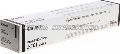 - Canon T01 Canon imagePRESS C800/ C700 Black (8066B001)