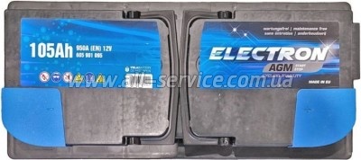   ELECTRON AGM 105Ah  (-/+) (950EN) (605901095)