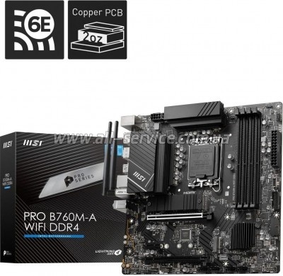   MSI PRO B760M-A WIFI DDR4