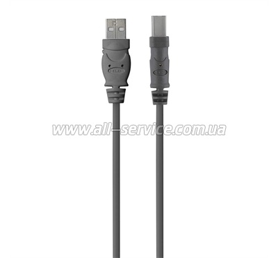  BELKIN USB 2.0 AM/BM, DSTP 1.8, Black (F3U154bt1.8M)