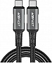 ���� ������ USB-C to USB-C 1.0m USB 4.0 240W black-grey Acefast (6974316282631)