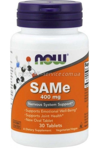  Now Foods SAM-e (S-) 400 , 30  (NF0139)