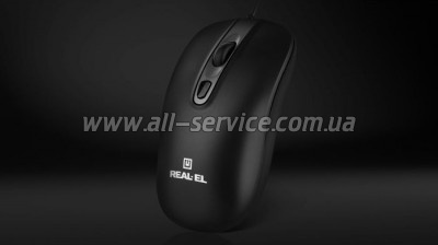  REAL-EL RM-222 USB Black/Gray (EL123200040)