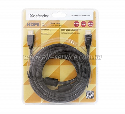  DEFENDER HDMI-17PRO HDMI M-M, ver1.4, 5 (87460)
