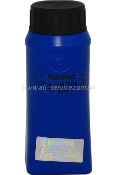 Тонер IPM Samsung CLP-300/ CLX-2160/ 3160 бутль 48г Cyan (TSSM42) Тонер IPM Samsung CLP-300/ CLX-2160/ 3160 бутль 48г Cyan (TSSM42)