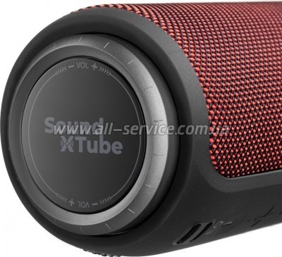   2E SoundXTube TWS MP3 Wireless Waterproof Red (2E-BSSXTWRD)