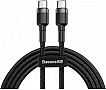 Дата кабель USB-C to USB-C 2.0m USB 3.1 3A grey-black Baseus (CATKLF-HG1) Дата кабель USB-C to USB-C 2.0m USB 3.1 3A grey-black Baseus (CATKLF-HG1)