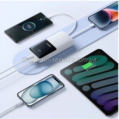 ������� ������������� Baseus Lipow 20000mAh PD 22.5W White (P10079102213-00)