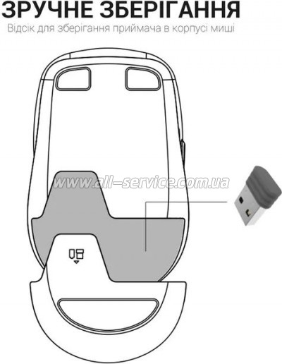  OfficePro M230G Silent Click Wireless/Bluetooth Gray (M230G)