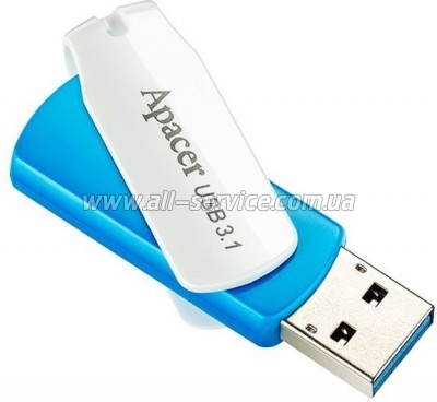  Apacer 32GB AH357 Blue USB 3.1 (AP32GAH357U-1)