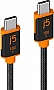 ���� ������ USB-C to USB-C 1.8m 100W 20V/5A premium J5create (JUCX25L18-N)