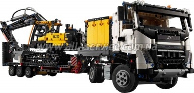 ����������� LEGO Technic �������� Volvo FMX � ������������� ���������� EC230 (42175)