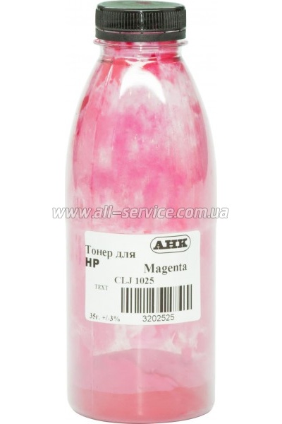 Тонер АНК HP CLJ CP1025 бутль 30г Magenta (3202525) TEXT Тонер АНК HP CLJ CP1025 бутль 30г Magenta (3202525) TEXT