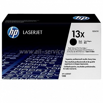 Картридж HP LJ 1300 max (Q2613X) Картридж HP LJ 1300 max (Q2613X)