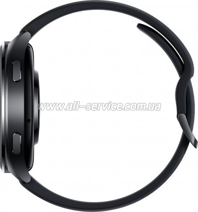 - Xiaomi Watch 2 Black Case With Black TPU Strap (BHR8035GL) (1025028)