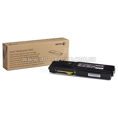 Тонер-картридж Xerox WC 6655 Yellow (106R02754) Тонер-картридж Xerox WC 6655 Yellow (106R02754)