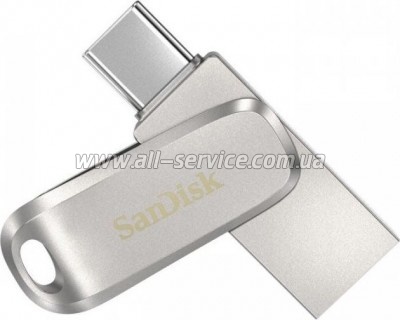 USB   SanDisk 256GB Ultra Dual Drive Luxe USB 3.1 + Type-C (SDDDC4-256G-G46)