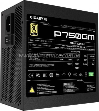   GIGABYTE 750W (GP-P750GM)