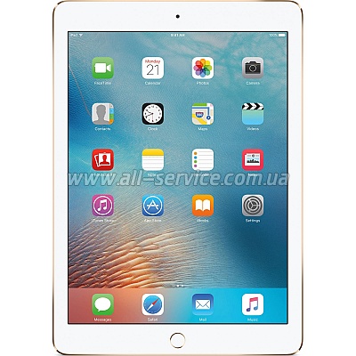  Apple A1674 iPad Pro 9.7-inch Wi-Fi 4G 128GB Gold (MLQ52RK/A)