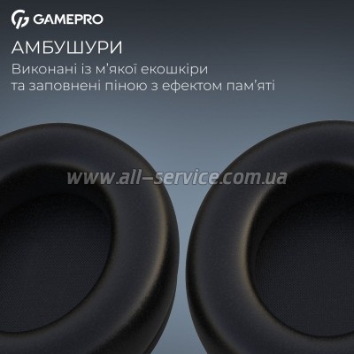 �������� GamePro Asgard Freya Pro Wireless Black (HSW201B)