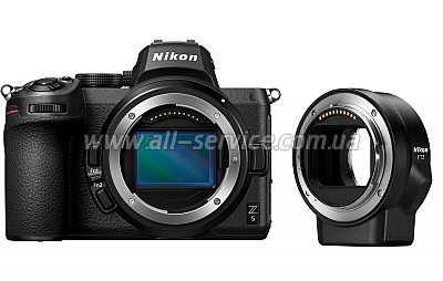   Nikon Z5 + FTZ Adapter Kit (VOA040K002)