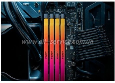     DDR5 96GB (2x48GB) 6000 MHz Renegade RGB XMP Kingston Fury (ex.HyperX) (KF560C32RSAK2-96)