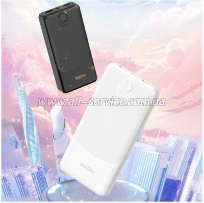 ������� ������������� Dudao 10000mAh K10 PD 12W Black (6977196682164)