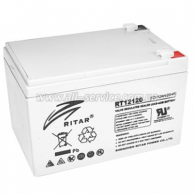   Ritar AGM RT12120. 12V-12Ah (RT12120)