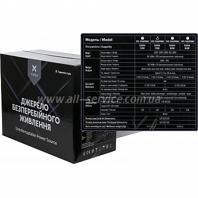  Vinga LED 1200VA (VPC-1200PRM3)