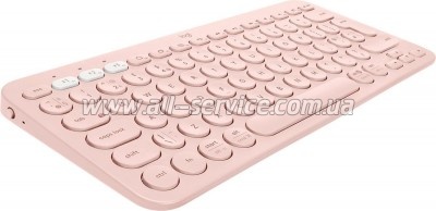  Logitech K380s Multi-Device Bluetooth UA Rose (920-011853)