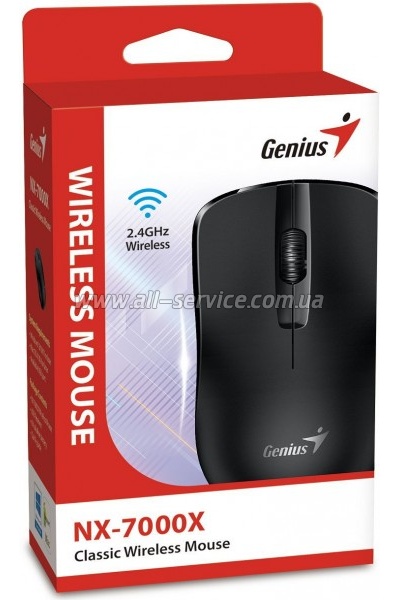  Genius NX-7000X Wireless Black (31030033400)