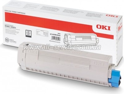 Тонер-картридж OKI MC853/ MC873/ MC883 Black (45862840) Тонер-картридж OKI MC853/ MC873/ MC883 Black (45862840)