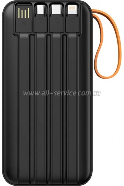 ������� ������������� ColorWay 30000mAh PowerHub PD 22.5W Black (CW-PB300LP07BK)