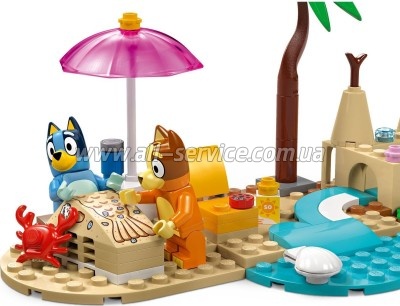 ����������� LEGO Bluey ���� � �������� ������� �� ���������� ���� (11202)