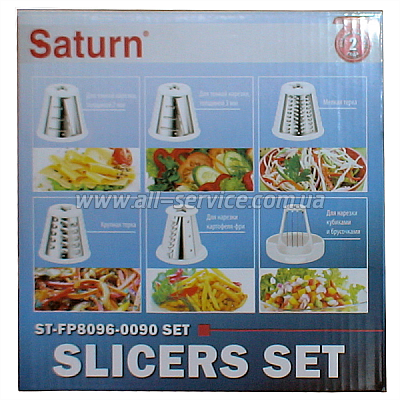 Насадки для электромясорубки SATURN ST-FP8096-0090 Насадки для электромясорубки SATURN ST-FP8096-0090