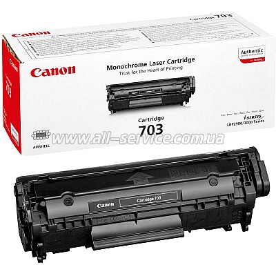 Картридж 703 Canon LBP-2900/ HP LJ 3050/ M1005/ M1319F (7616A005)