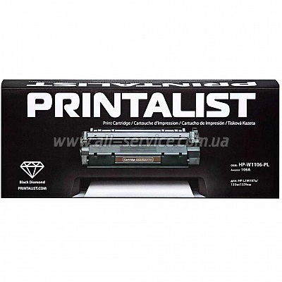  PRINTALIST HP LJ M107a/ 135w/ 137fnw  106A (HP-W1106-PL)