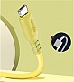 ���� ������ USB 2.0 AM to Micro 5P 1.0m soft silicone yellow ColorWay (CW-CBUM043-Y)