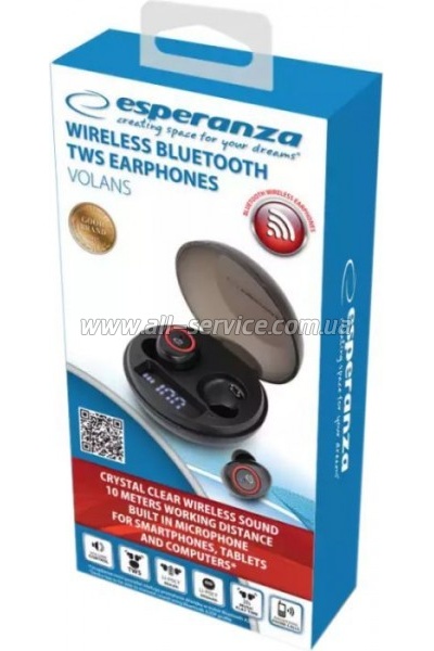  Esperanza Earphones Volans (EH236K)