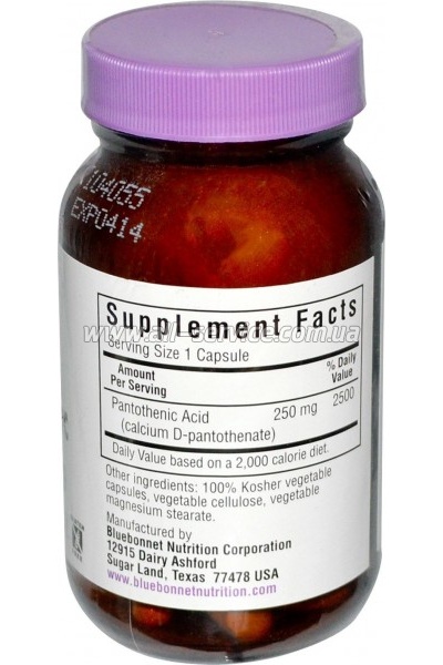  Bluebonnet Nutrition   (B5) 250, 60   (BLB0468)