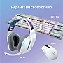  Logitech G733 Lightspeed Wireless RGB Gaming Headset White (981-000883)