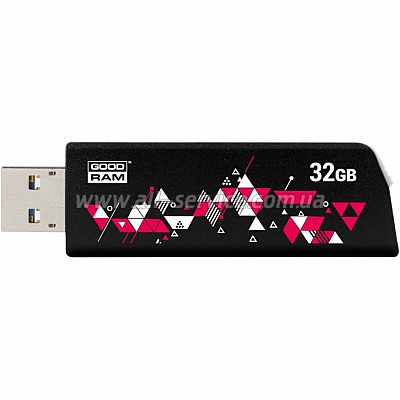 e GOODRAM 64GB USB 3.0 UCL3 Cl!ck Black (UCL3-0640K0R11)