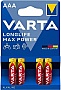  Varta Longlife Max Power AAA BLI 4 Alkaline (04703101404)