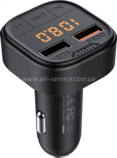 FM  Armorstandart ASF1 18W QC3.0 2xUSB black (ARM82826)