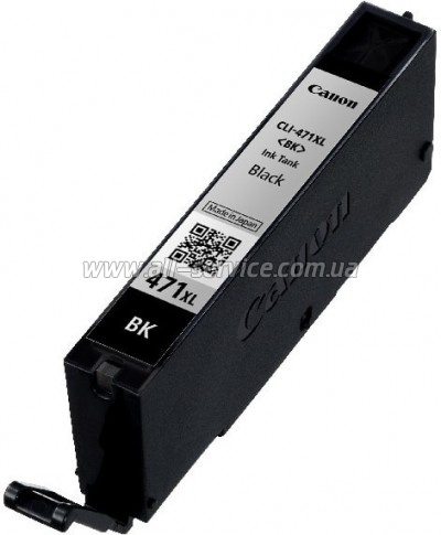  Canon CLI-471Bk XL PIXMA MG5740/ MG6840 Black (0346C001)