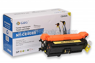  G&G  HP CLJ M551/ M570/ M575 Yellow (G&G-CE402A)