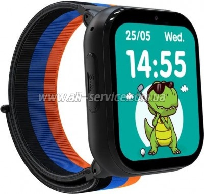 - Gelius Pro GP-PK008 (Rainbow) Black Kids smart watch with GPS/4G (Pro GP-PK008 (Rainbow) Black)
