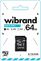  Wibrand 64GB mictoSD class 10 UHS-I (WICDXU1/64GB-A)