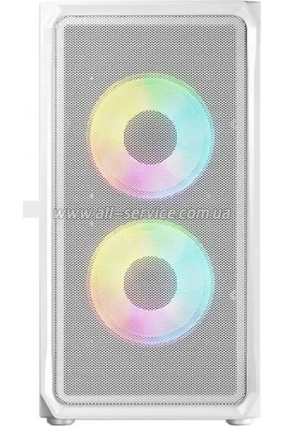  Logic concept PORTOS MESH+GLASS ARGB fans 3x120mm WHITE (AM-PORTOS-20-0000000-0002)